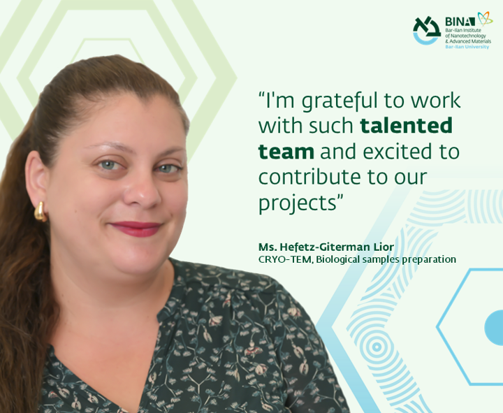 Meet BINA team-Ms. Hefetz-Giterman Lior