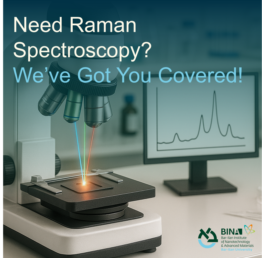 Raman Microscope Services Available at BINA!