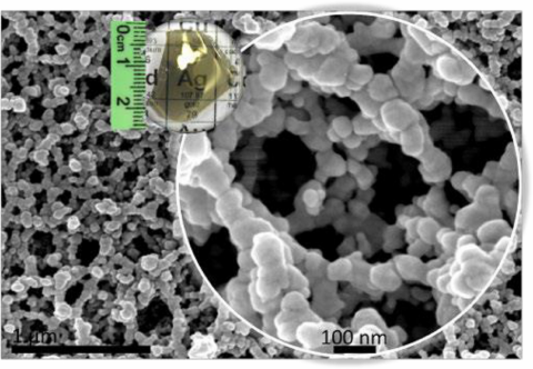 Large-scale nonporous metallic network is belong to a unique class of light materials with photocatalytic and optical properties which we develop in my lab.